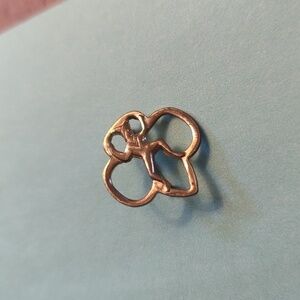 Vintage Brownie insignia pin girl scouts elf